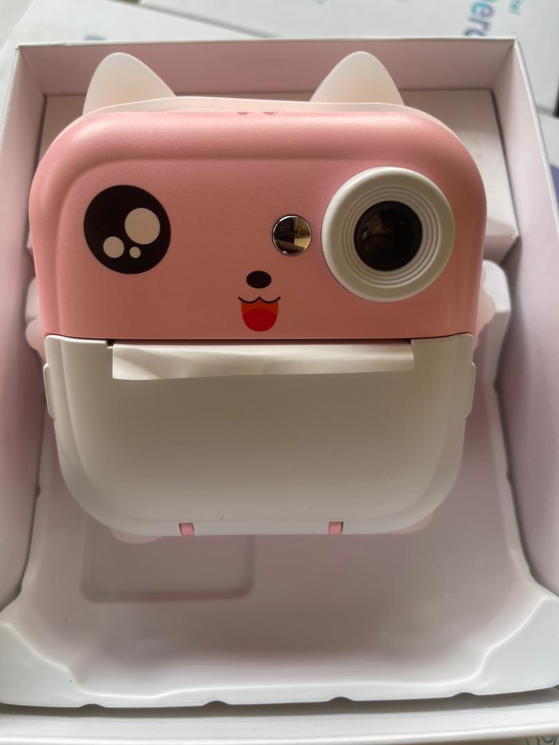 Mini appareil photo a imprimante instantanée pour enfant